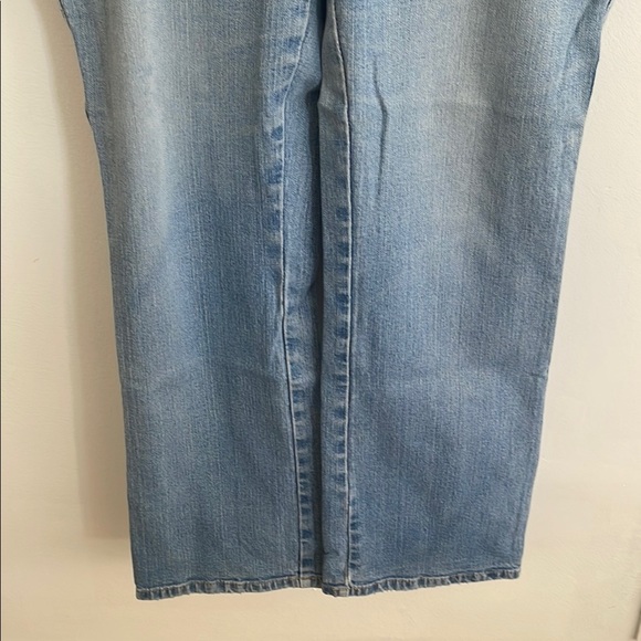 Aura light blue distressed Denim Jeans western wrangler - Picture 7 of 8